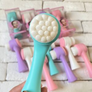 فیس براش سیلیکونی و ماساژور صورت دستی ا Silicone Face Brushhand Massager
