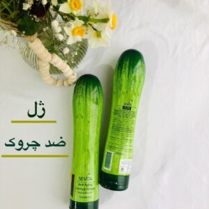ژل ضد چروک سودا مدل خیار حجم 250 میلی لیتر